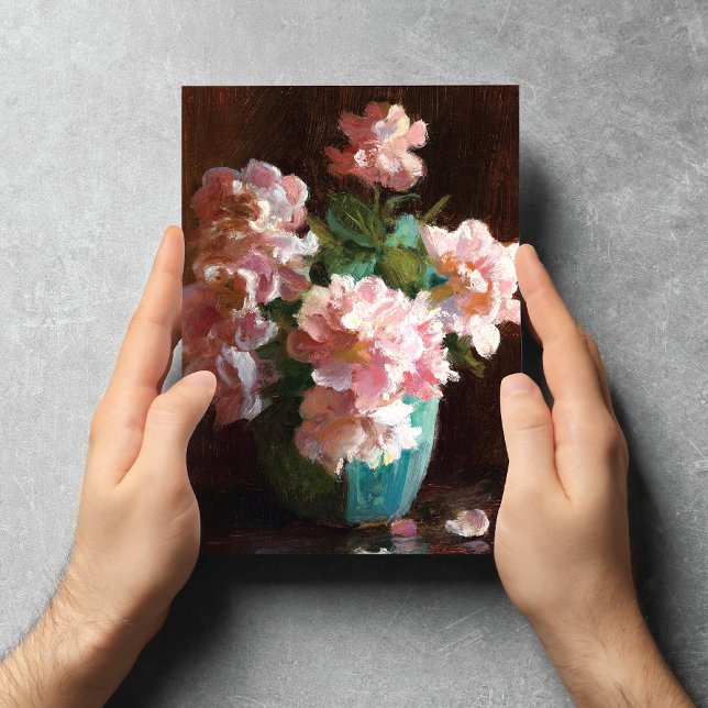 Roses roses Charles Courtney Curran Carte postale (Créateur téléchargé)