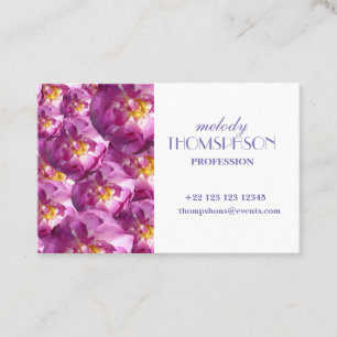 Roses roses rose Carte de visite