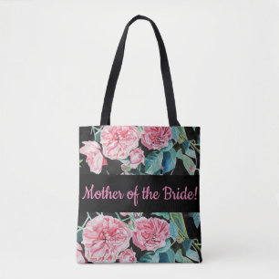 Roses roses Rose Mariage Mère Mariée Sac fourre-to