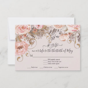 Roses roses roses florales Boho Terre Tone RSVP Ré