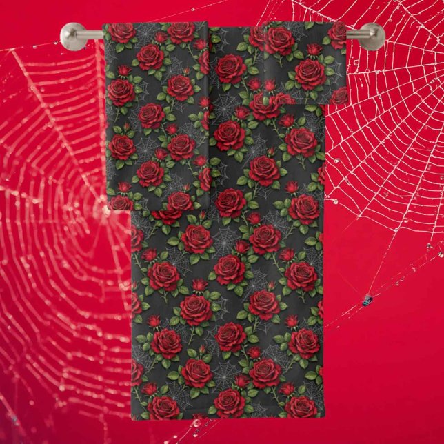 Roses Rouges et Toiles d'Araignée | Ensemble de Se (Créateur téléchargé)