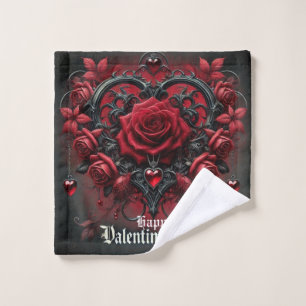 Roses rouges gothiques Saint-Valentin