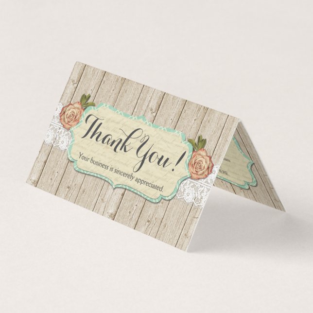 Roses Shabby Chic sur Bois Rustique et Dentelle Me (Front)