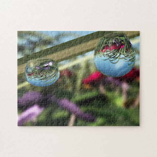 Roses sur Raindrops Puzzle (Horizontal)