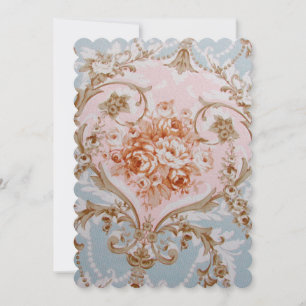 Roses Victoriennes - Invitations / RSVP Antoinette