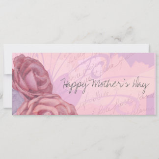 roses vintages, invitation