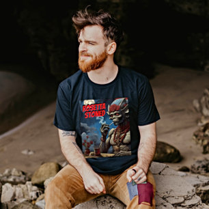 Rosetta Stoned Alien - T-shirt Outil Whimsical