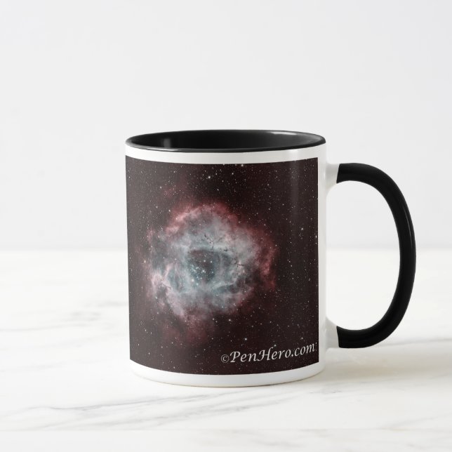 Rosette Nebula Mug Astronomie (Droite)