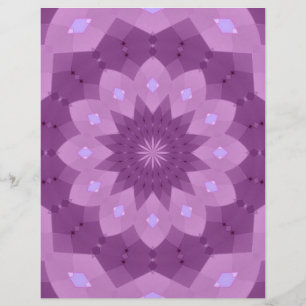 Rosette Violet et Rose