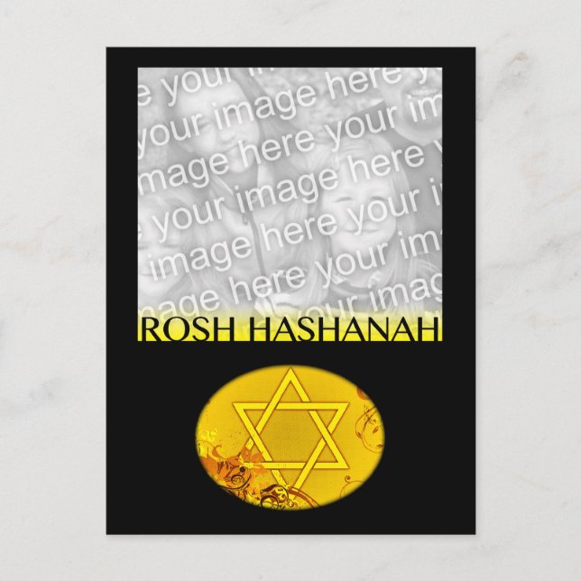 Rosh Hashanah Carte photo (Devant)