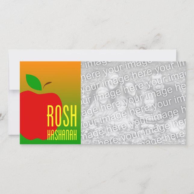 rosh hashanah carte photo (Devant)