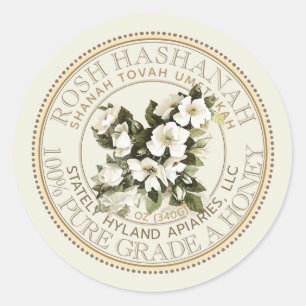 Rosh Hashanah Honey Étiquette Shanah Tovah