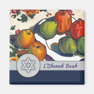 Rosh Hashanah. Magnet cadeau du Nouvel An juif