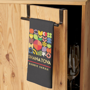 Rosh Hashanah moderne juif Nouvel An Serviette de