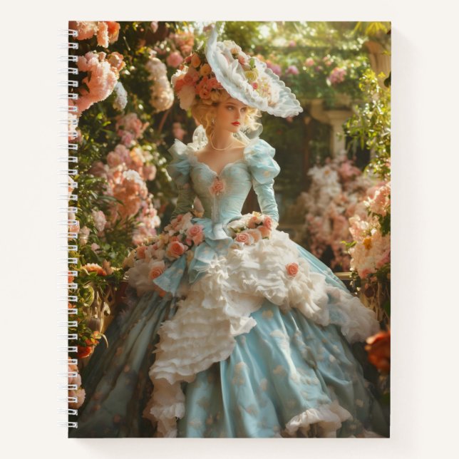 Rosie Aime Le Carnet Spiral Bleu (Devant)