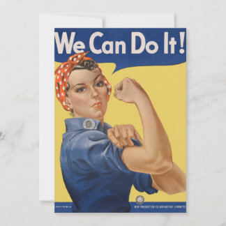 Rosie la riveteuse patriotique vintage, nous pouvo