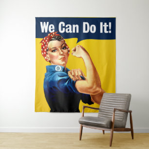 Rosie la riveteuse   Tapisseries murales   Nous Po
