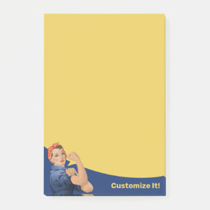 Rosie le Riveter Post-it Notes