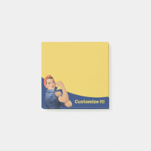 Rosie le Riveter Post-it Notes