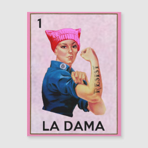 Rosie le Riveter résiste à La Dama Loteria