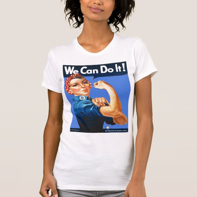 Rosie le T-shirt bleu solide de rivoir (Devant)