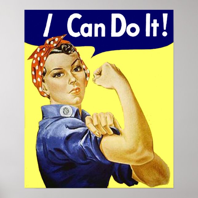 Rosie Riveter - Je peux le faire Poster (Devant)