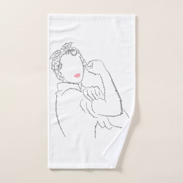 Rosie the Riveter (Serviette à main)