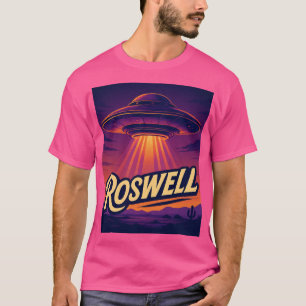 "Roswell, NM" Alien OVNI - T-shirt Homme