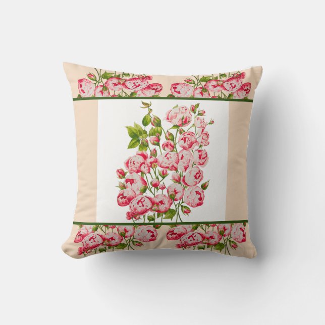 Rosy Abondance sur un Coussin (Recto)