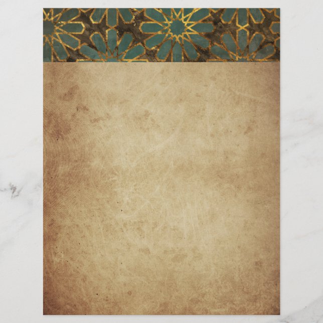 Rosy bleu Brown Arabesque (Devant)