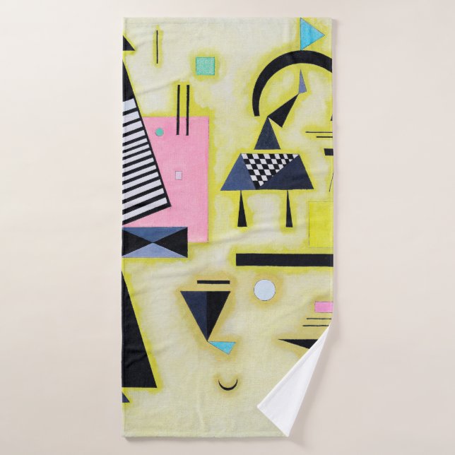 Rosy définitif, Wassily Kandinsky (Serviette de bain)
