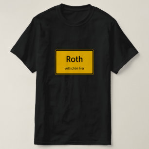 Roth Herren T-Shirt Tshirt Chemise