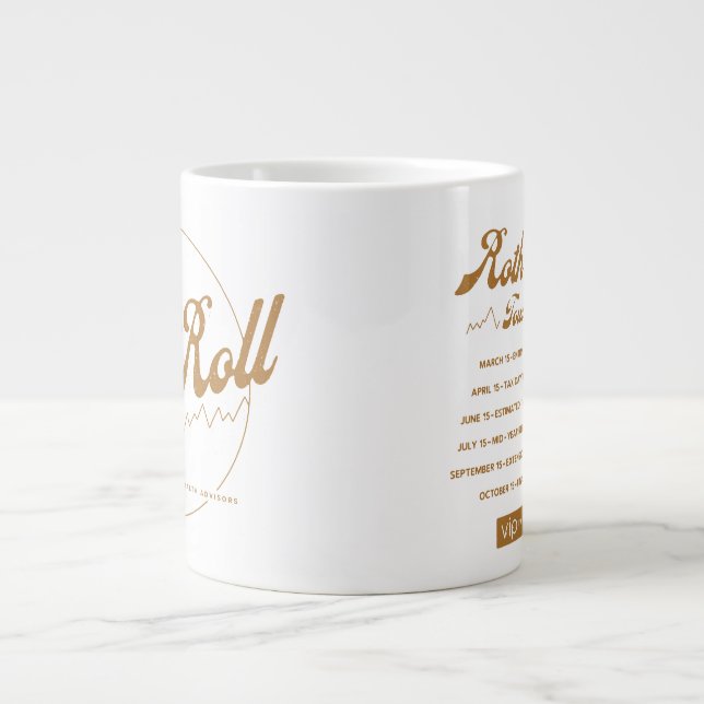Roth n Roll World Tour Mug – Finance Humor Tee (Devant)