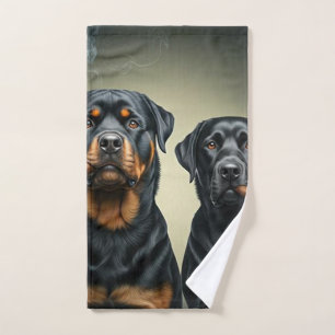 Rottie et son bébé