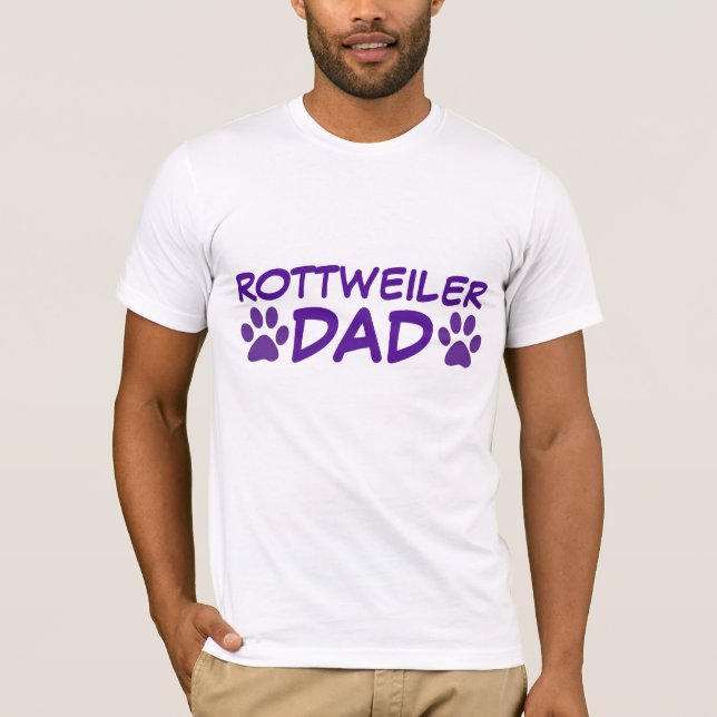 ROTTWEILER DAD T-SHIRTS (Devant)