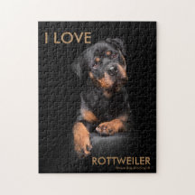 Rottweiler de puzzle