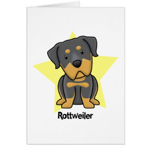 Rottweiler d'étoile de Kawaii