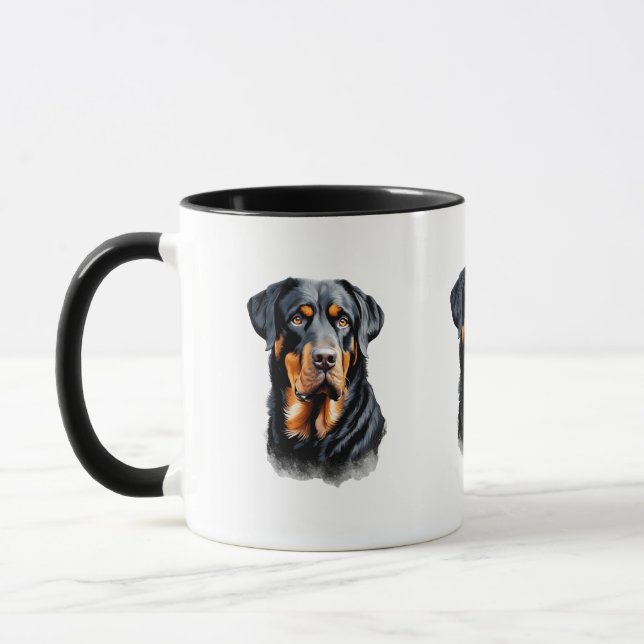 Rottweiler Mug (Gauche)