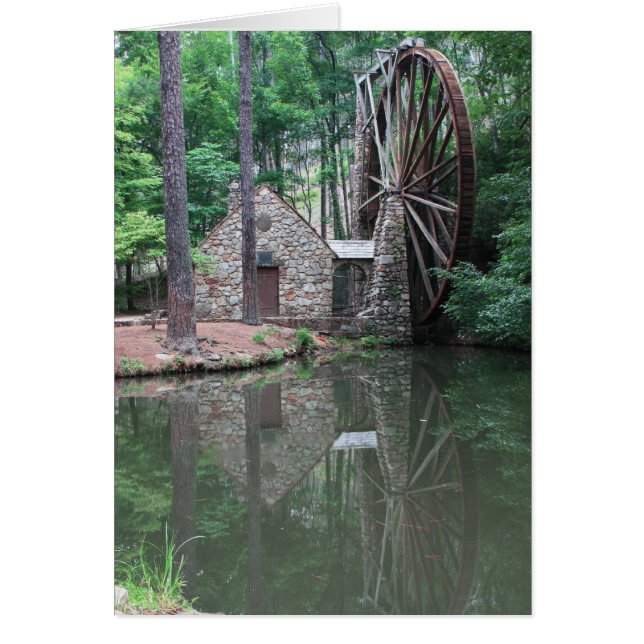 Roue à eau Berry College (Devant)