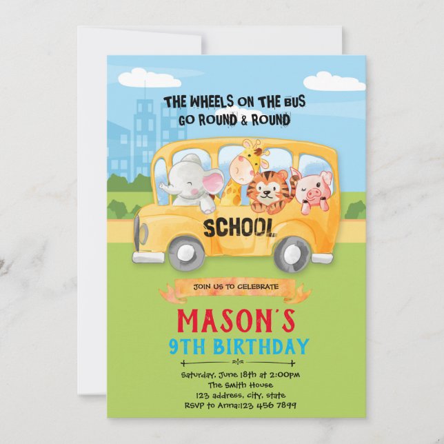 Roue animalière sur invitation en bus (Devant)