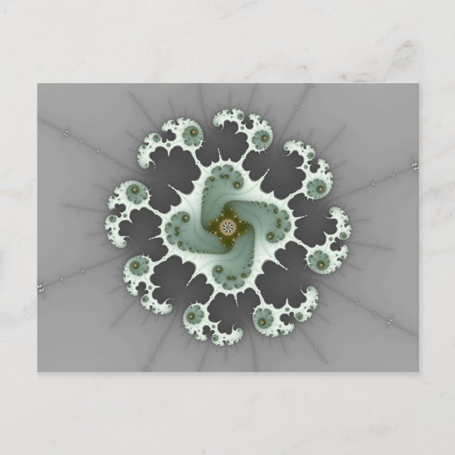 Roue - Carte Postale Fractée (Devant)