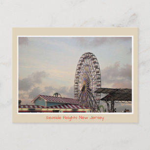 Roue de Ferris Carte Postale de Seaside Heights