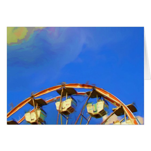 Roue de Ferris juste d'état, Indianapolis, Indiana (Devant horizontal)