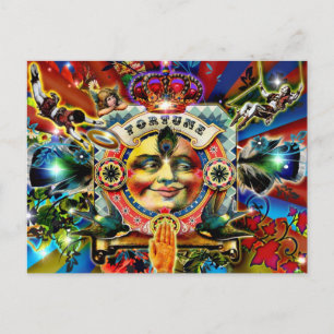 Roue de la carte postale Fortune