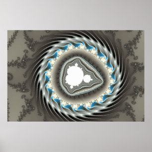 Roue de rotation - Poster fractal