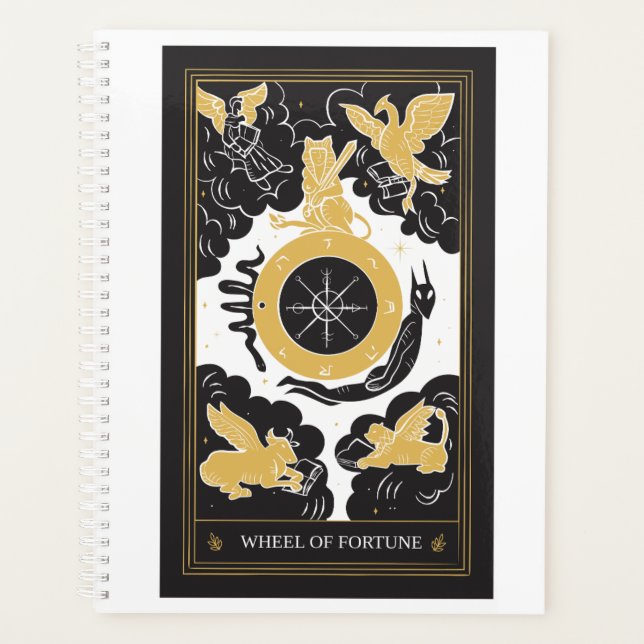 Roue du planificateur Fortune 12 mois (Devant)