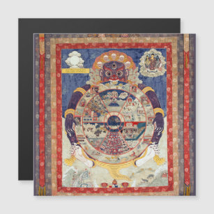 Roue tibétaine du cycle de vie de Samsara
