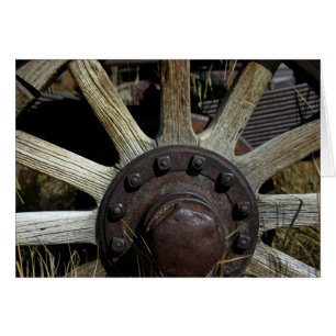 Roues dans Bodie CA - carte