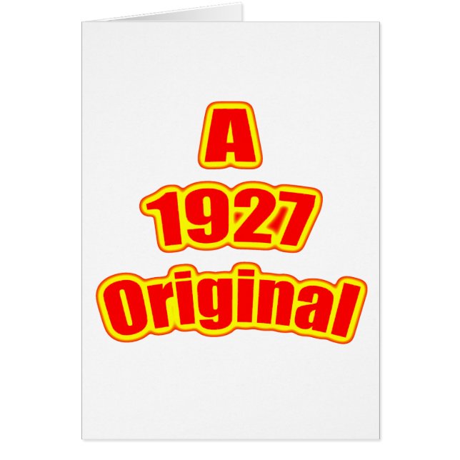 Rouge 1927 original (Devant)