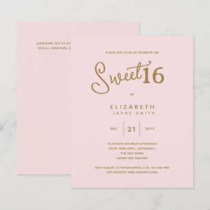 Rouge à joues SWEET 16 Élégant Moderne Budget Anni